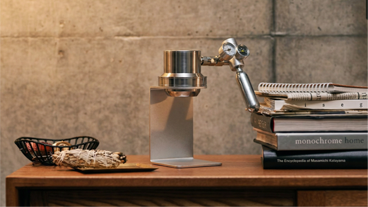 A pneumatic espresso machine, achieving portability never seen before
