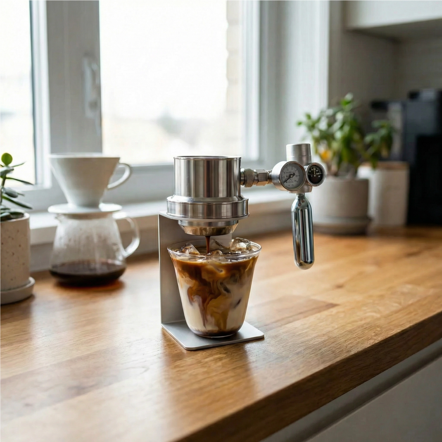 CyberFlow Pneumatic Espresso Machine